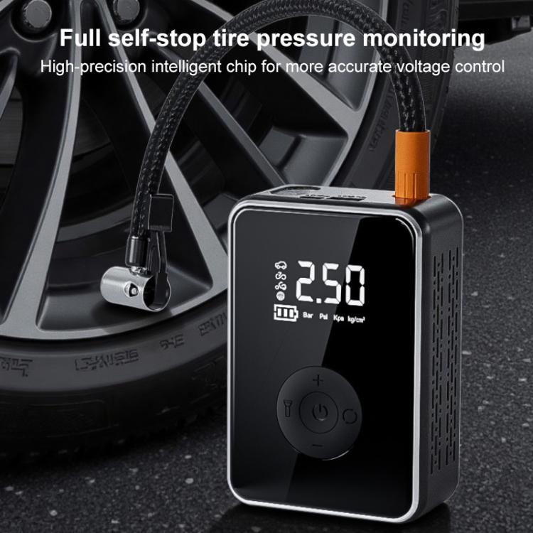 SUITU RT-601B Wireless Digital Display Car Air Pump Portable Car Electric Tire Inflator - Black Gray