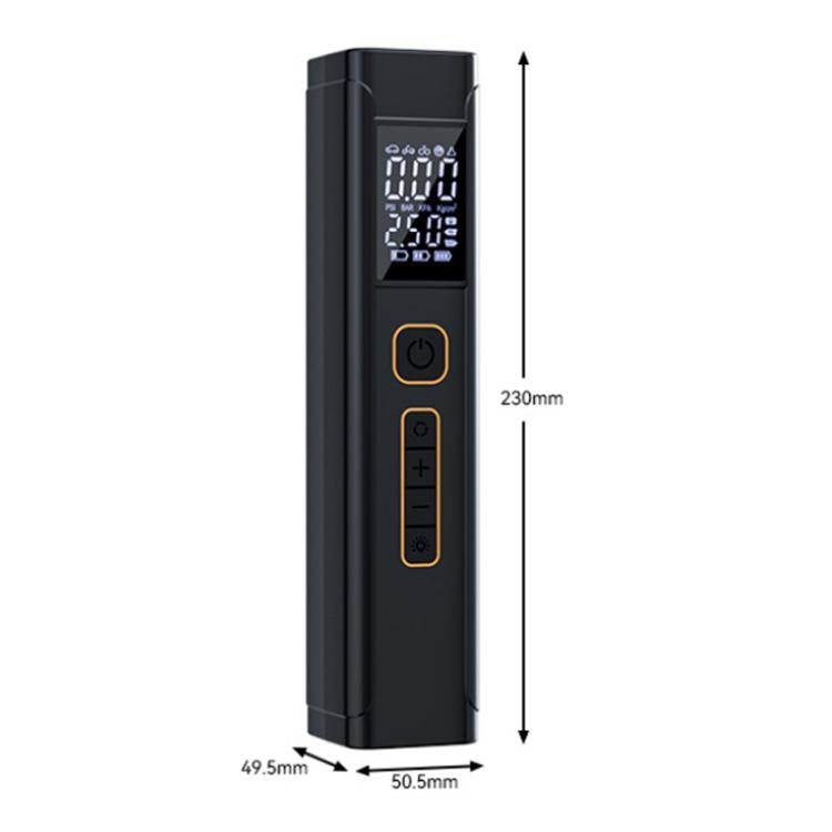 SUITU ST-5541 Portable Dual Screen Digital Display Car Electric Wireless Air Pump - Black