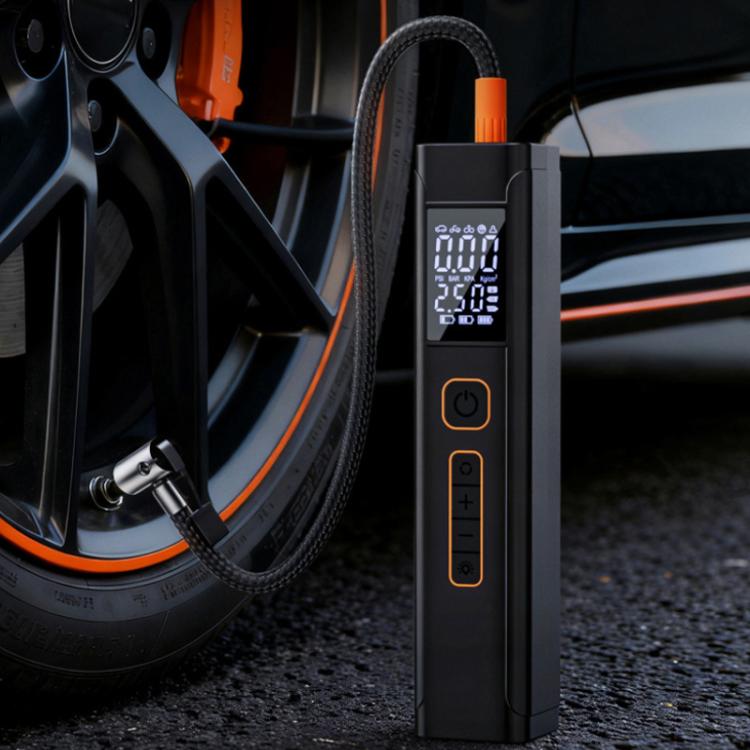 SUITU ST-5541 Portable Dual Screen Digital Display Car Electric Wireless Air Pump - Black
