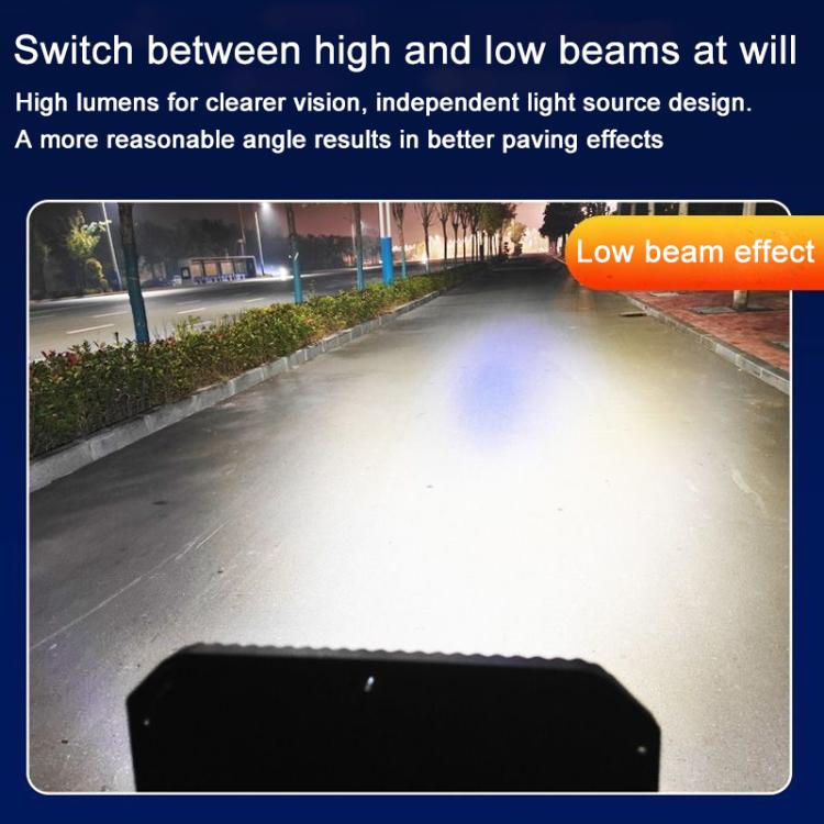 4 inch Square High Beam Dual USB LED Emergency Work Light, For Makita Battery Slot