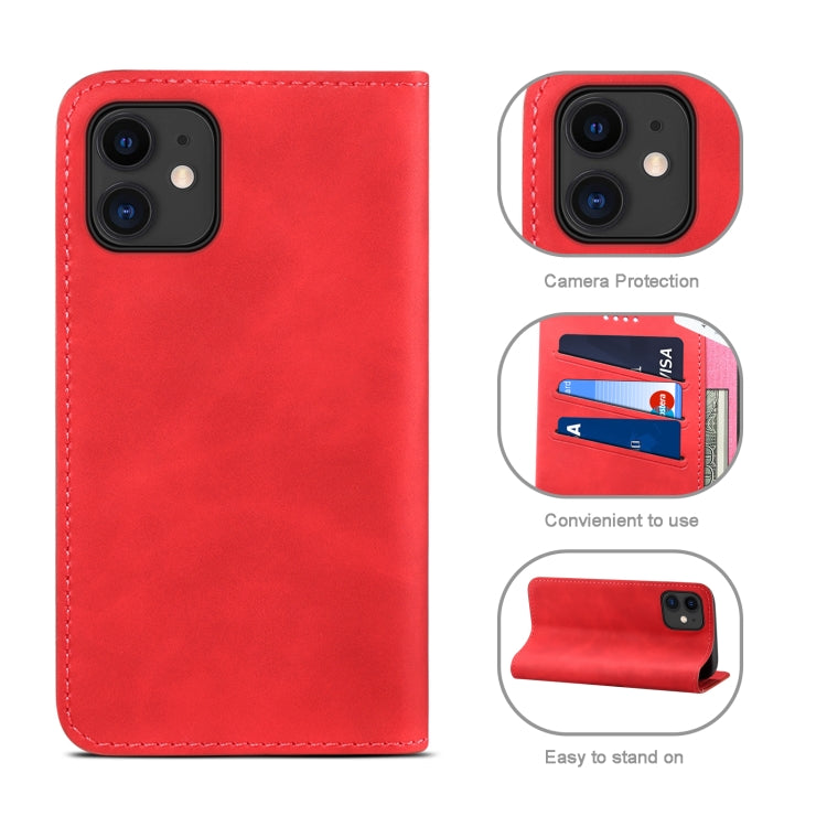 For iPhone 12 mini PU + TPU Horizontal Flip Leather Case with Holder & Card Slots & Wallet