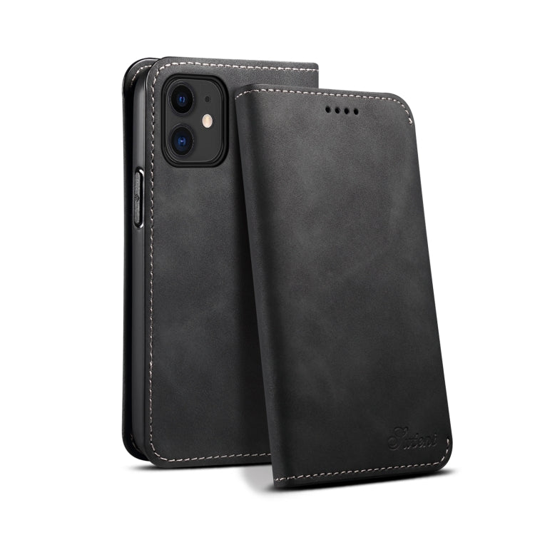 For iPhone 12 / 12 Pro PU + TPU Horizontal Flip Leather Case with Holder & Card Slots & Wallet