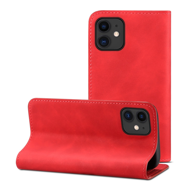 For iPhone 12 / 12 Pro PU + TPU Horizontal Flip Leather Case with Holder & Card Slots & Wallet