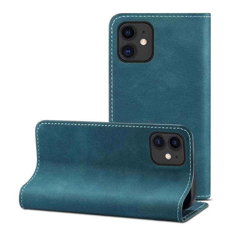 For iPhone 12 / 12 Pro PU + TPU Horizontal Flip Leather Case with Holder & Card Slots & Wallet