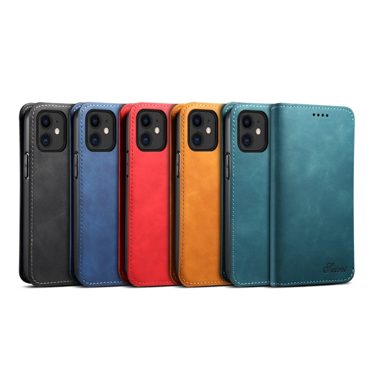 For iPhone 12 / 12 Pro PU + TPU Horizontal Flip Leather Case with Holder & Card Slots & Wallet