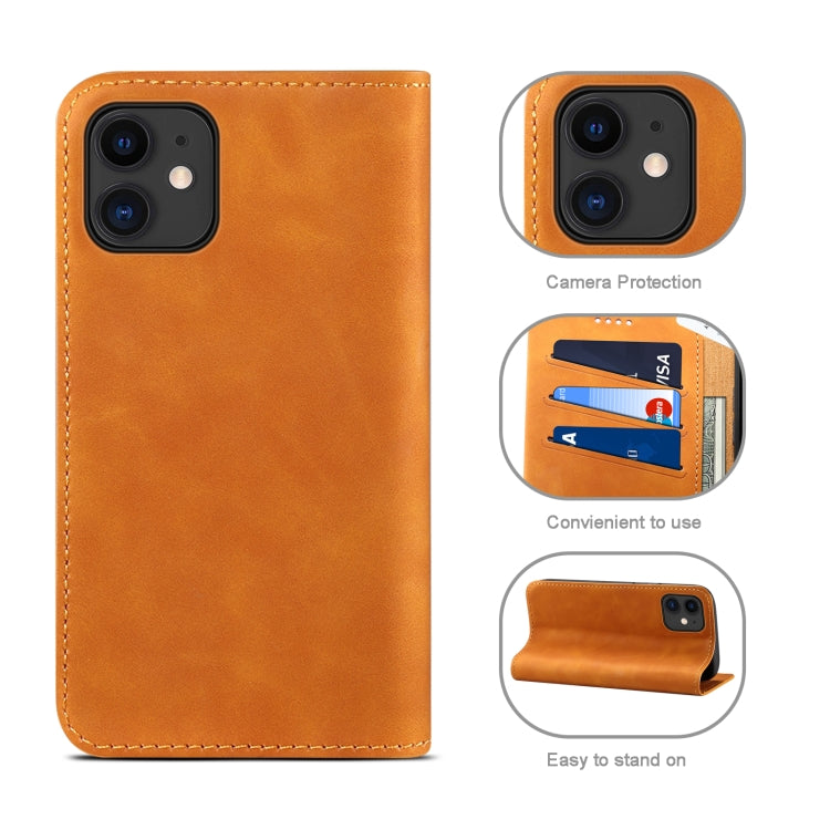 For iPhone 12 Pro Max PU + TPU Horizontal Flip Leather Case with Holder & Card Slots & Wallet