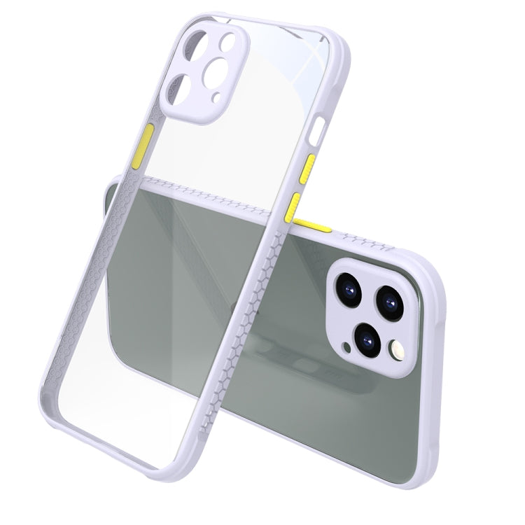 For iPhone 12 Pro Max Tire Side Texture Contrast Button Shockproof PC + TPU Phone Protective Case