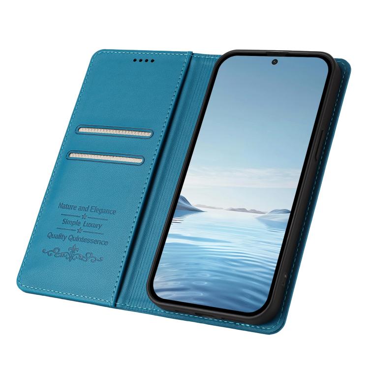 For OnePlus 9 Ballet Girl Diamond Studded RFID Vegan Leather Phone Case