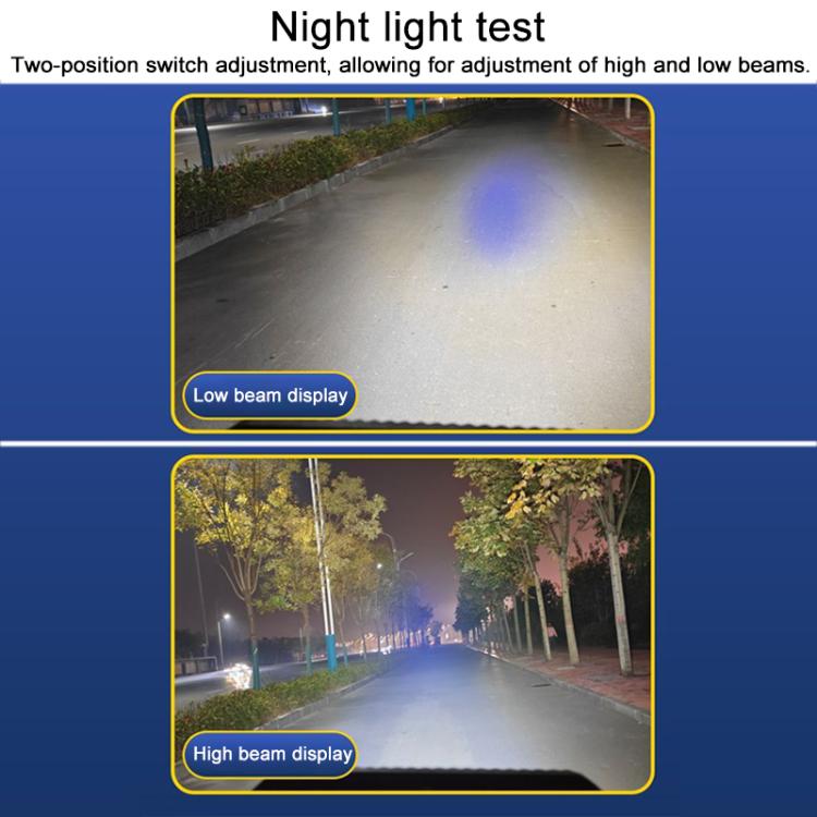 5 inch Square High and Low Beam Outdoor Portable Dual USB LED Emergency Work Light, For Dayi Battery Slot