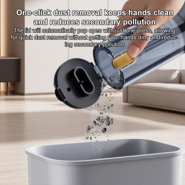 SUITU Handheld Blow Suction Combo Removable Battery Car Vacuum Cleaner, One Touch Dustbin Emptying