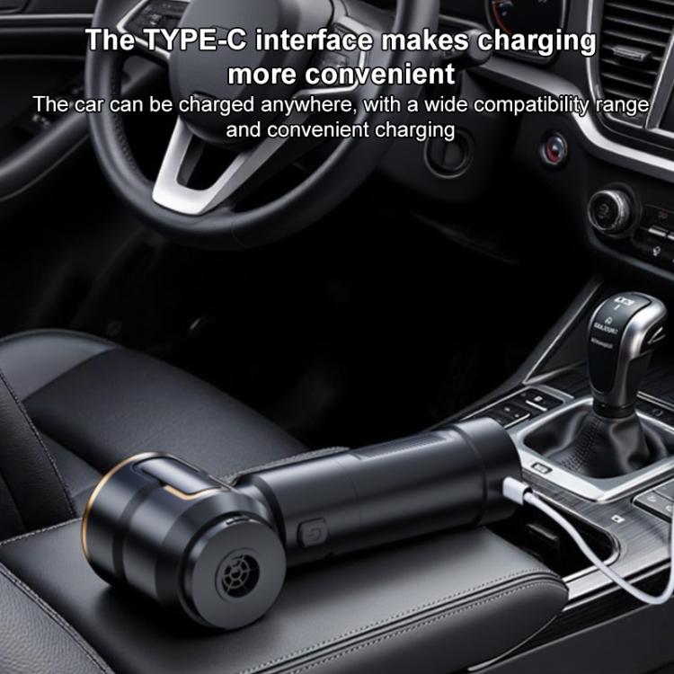 SUITU Handheld Blow Suction Combo Removable Battery Car Vacuum Cleaner, One Touch Dustbin Emptying
