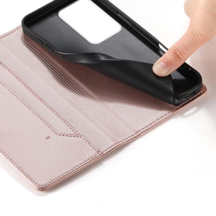 For Realme C83 5G / C85 5G / 15x 5G India Stitched Line Magnetic RFID Vegan Leather Phone Case