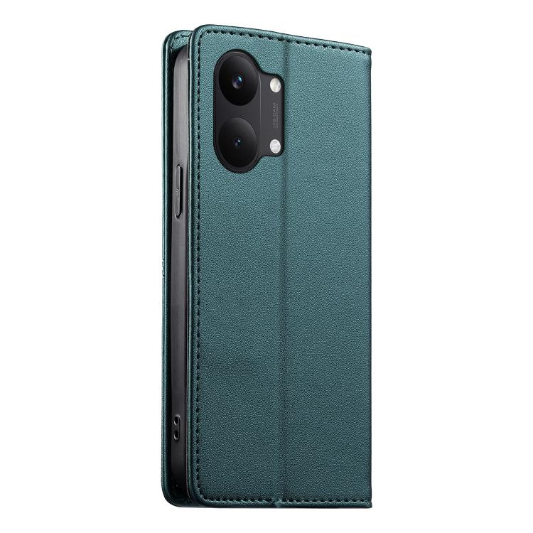 For Redmi Turbo 5 Max 5G / Poco X8 Pro Max 5G Stitched Line Magnetic RFID Vegan Leather Phone Case