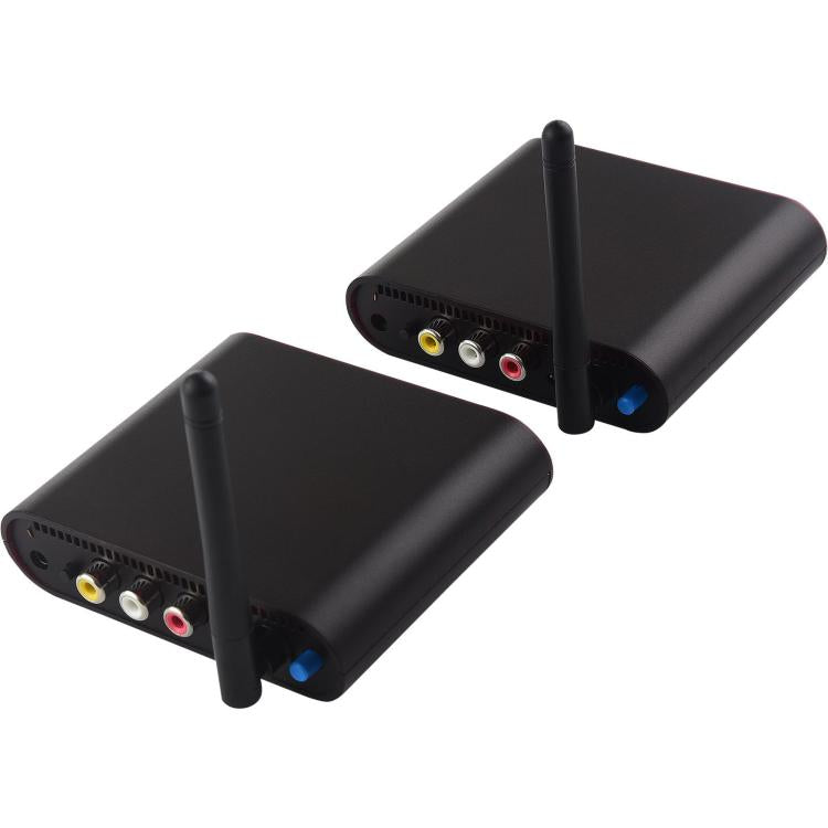 Measy AV530-2 5.8GHz Wireless Audio / Video Transmitter + 2 Receiver, Transmission Distance: 300m, Specification:US Plug - Black