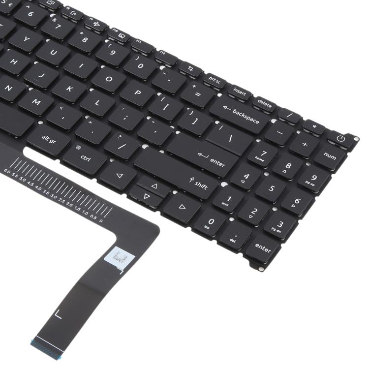 US Version Laptop Keyboard for Acer Aspire 3 A315-59G / Aspire 5 A515-57 / A515-57G - Black