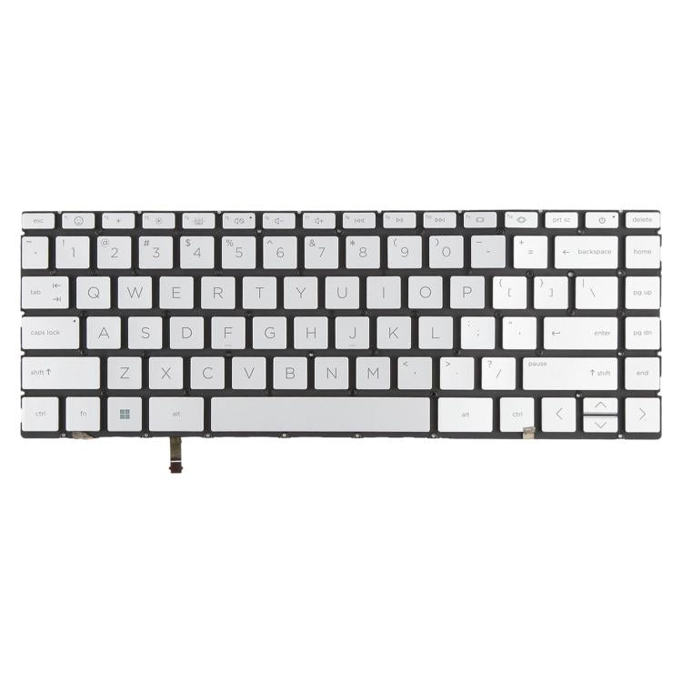US Version Laptop Backlit Keyboard for HP Pavilion 13-BE Aero 13-BE0000 13-BE1075CL 13-BE2000 TPN-W152 - Silver
