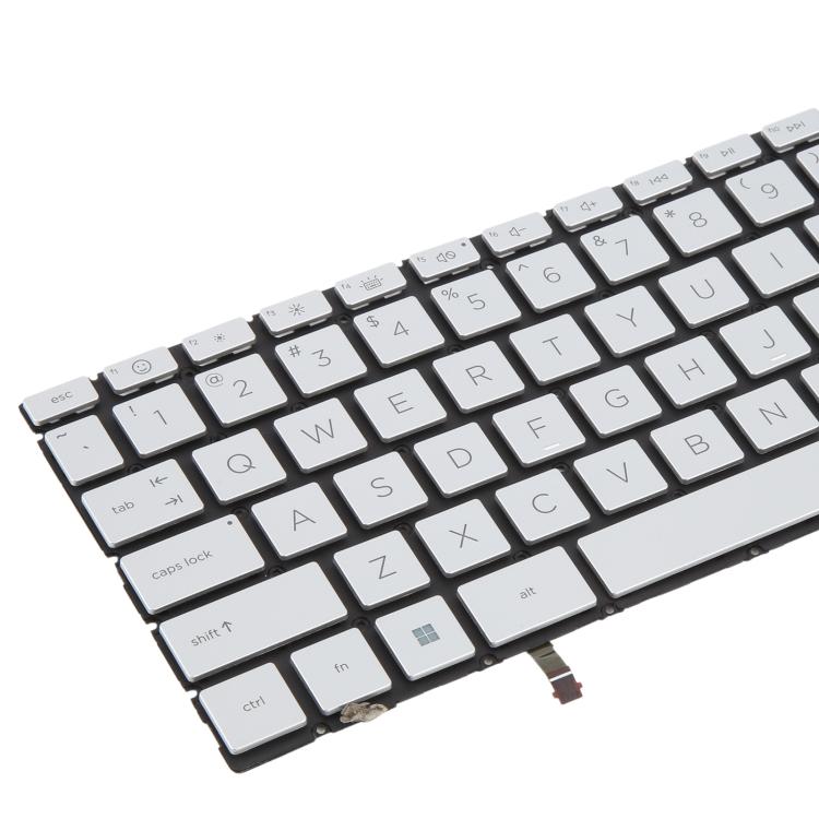 US Version Laptop Backlit Keyboard for HP Pavilion 13-BE Aero 13-BE0000 13-BE1075CL 13-BE2000 TPN-W152 - Silver