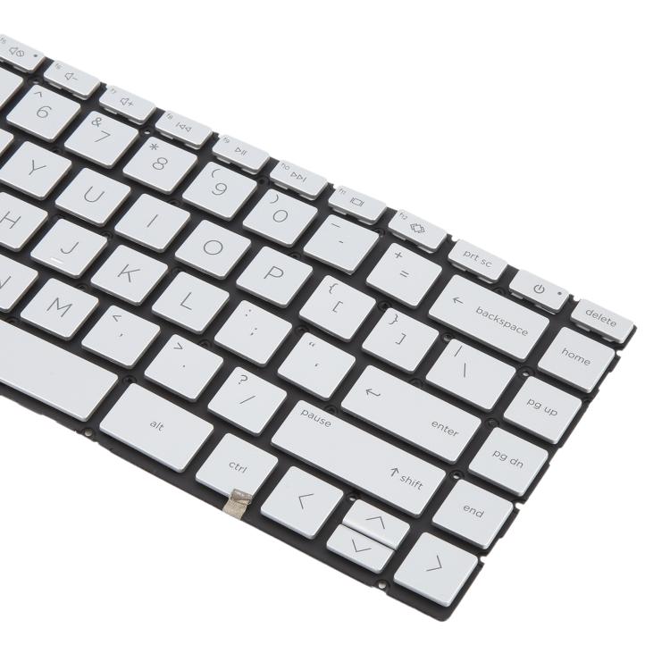 US Version Laptop Backlit Keyboard for HP Pavilion 13-BE Aero 13-BE0000 13-BE1075CL 13-BE2000 TPN-W152 - Silver