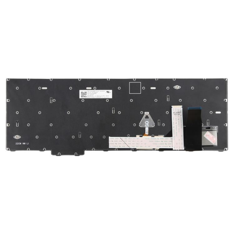 US Version Backlit Laptop Keyboard with Pointing for Lenovo Thinkpad T16 Gen 1 P16S Gen 1 L15 Gen 3 - Black