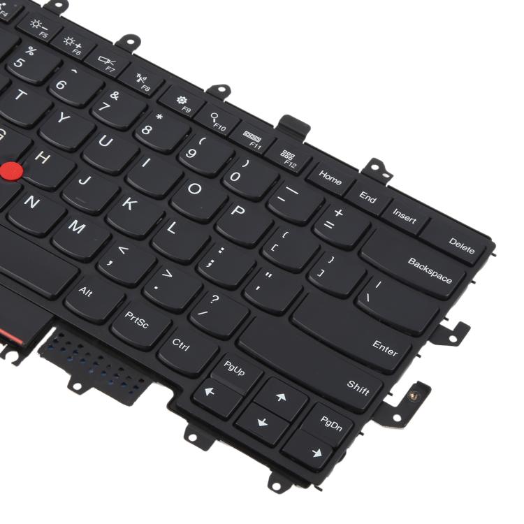 US Version Backlit Laptop Keyboard with Pointing for Lenovo ThinkPad X1 Yoga 1ST 00PA042 - Black