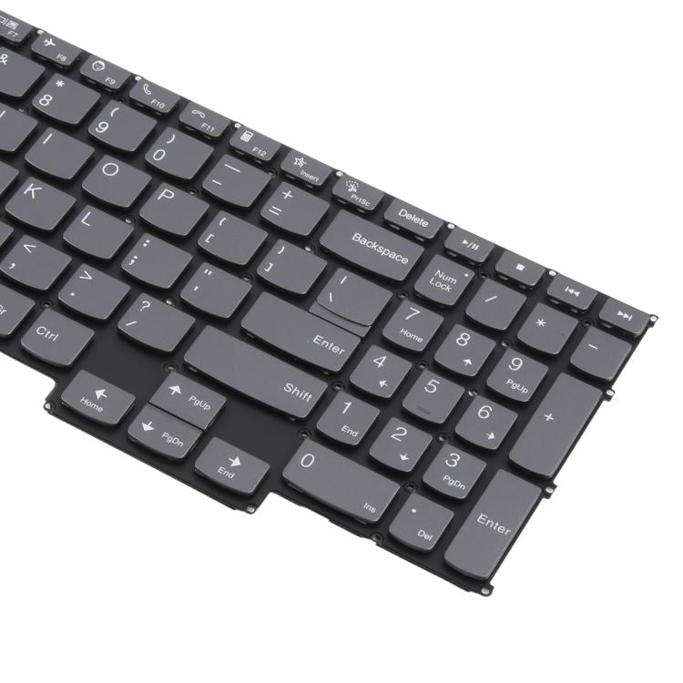 US Version Backlit Laptop Keyboard with Pointing for Lenovo ThinkBook 16p G3 ARH / 16p G4 IRH / 16p G2 ACH - Gray