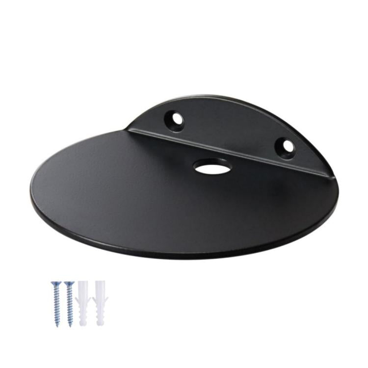 Single Pack Wall-Mounted Acrylic Small Storage Rack Display Stand - Black