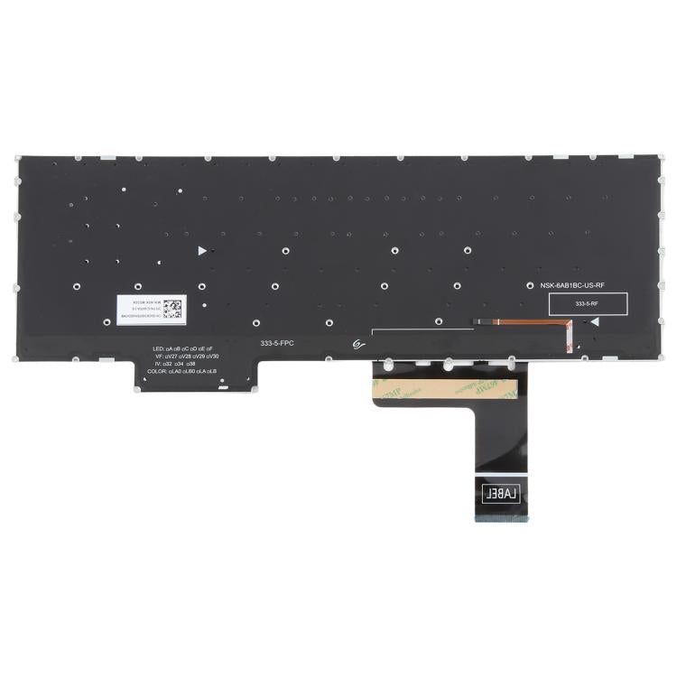 US Version Laptop Backlit Keyboard for Lenovo Y7000P 16IRX9 2024 Legion 15IRH8 R7000P 2023 - Black