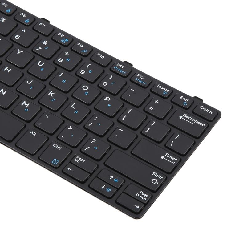 For Dell Latitude 13 3380 3180 3189 3190 343NN 0343NN US Version Laptop Keyboard, Not Compatible with Chromebook 11 3180 3189 - Black
