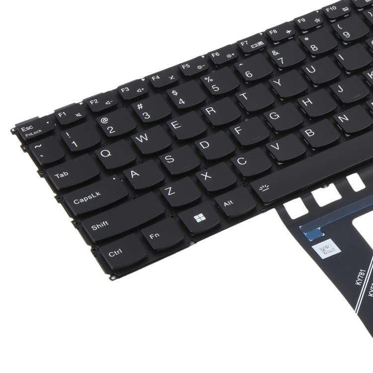 US Version Laptop Backlit Keyboard for Lenovo Y7000/Y7000P 2020/2021/2022 - Black
