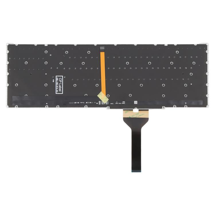 US Version Laptop Backlit Keyboard for Acer Nitro 5 AN515-51 52-55K1 N17C1 AN515-57-53TK - White Text with Solors