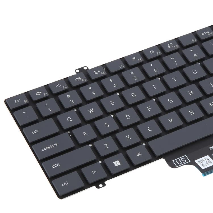 For Dell Pro 14 Plus PB14250 14255 Pro Max 14 Series US Version Laptop Keyboard - Grey