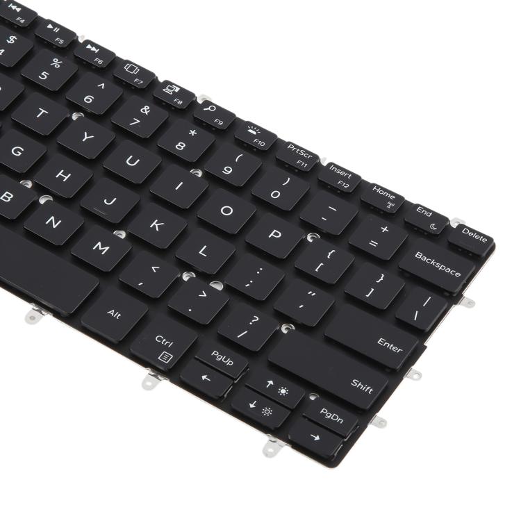 For Dell XPS 13 7390 9370 9380 P82G US Version Backlit Laptop Keyboard - Black