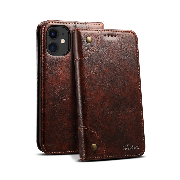 For iPhone 12 Pro Max Baroque Simple Horizontal Flip Leather Case with Holder & Card Slots & Wallet