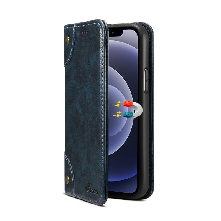 For iPhone 12 Pro Max Baroque Simple Horizontal Flip Leather Case with Holder & Card Slots & Wallet