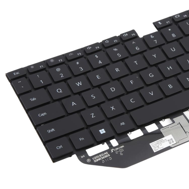 For Huawei Matebook X EUL-W19 EUL-W19P EUL-W29P EUL-WX9 US Version Backlit Laptop Keyboard - Black