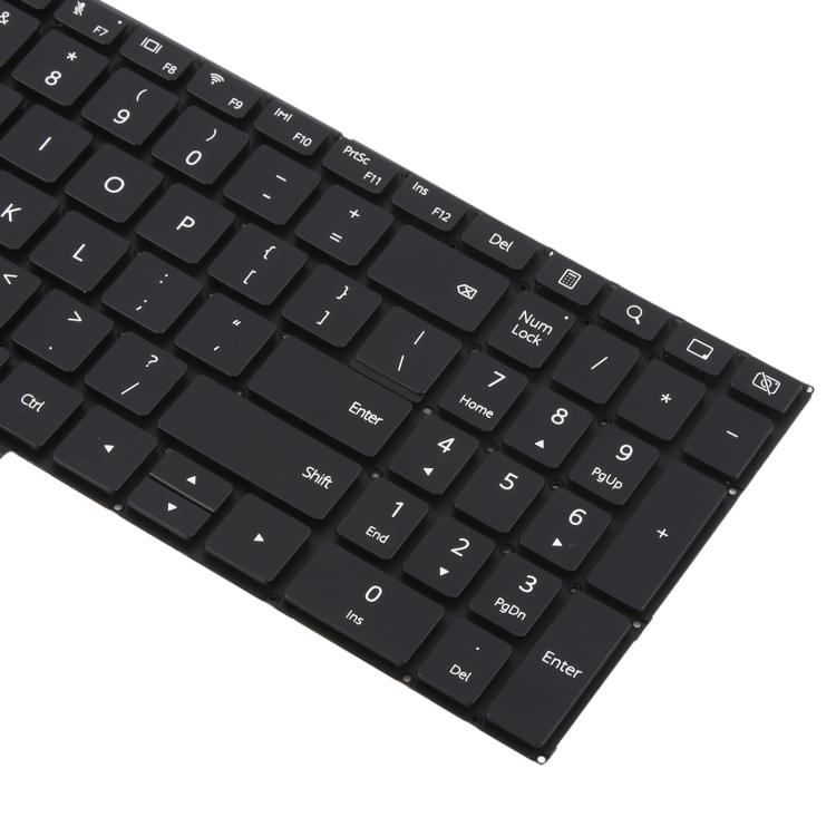 For Huawei MateBook D16 MCLF-16 MCLG-16 US Version Backlit Laptop Keyboard - Black