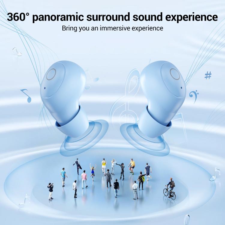 T20 Sleep Noise Reduction Mini Silicone In-Ear Bluetooth Earphones