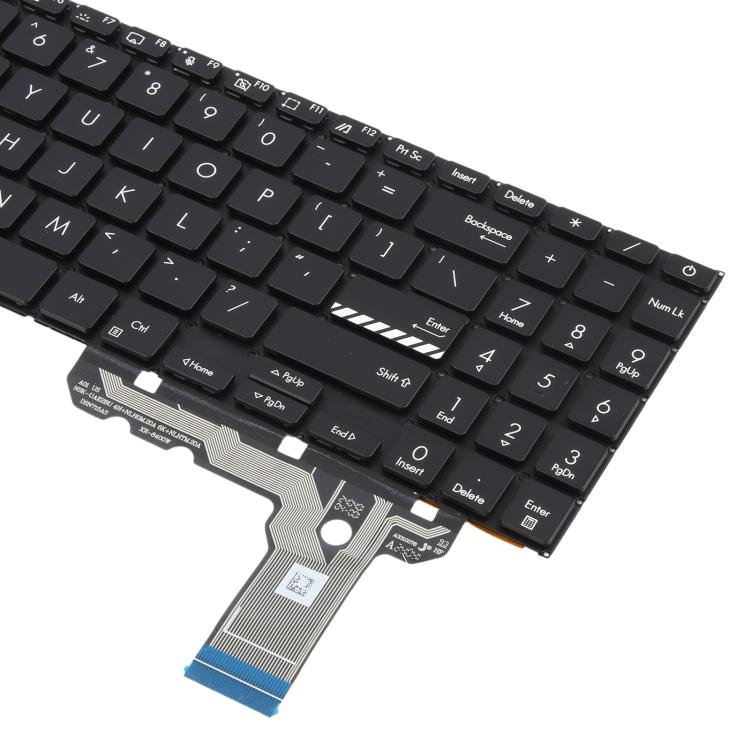 For ASUS Vivobook X1504 X1504Z X1504V X1504VA US Version Backlit Laptop Keyboard - Black