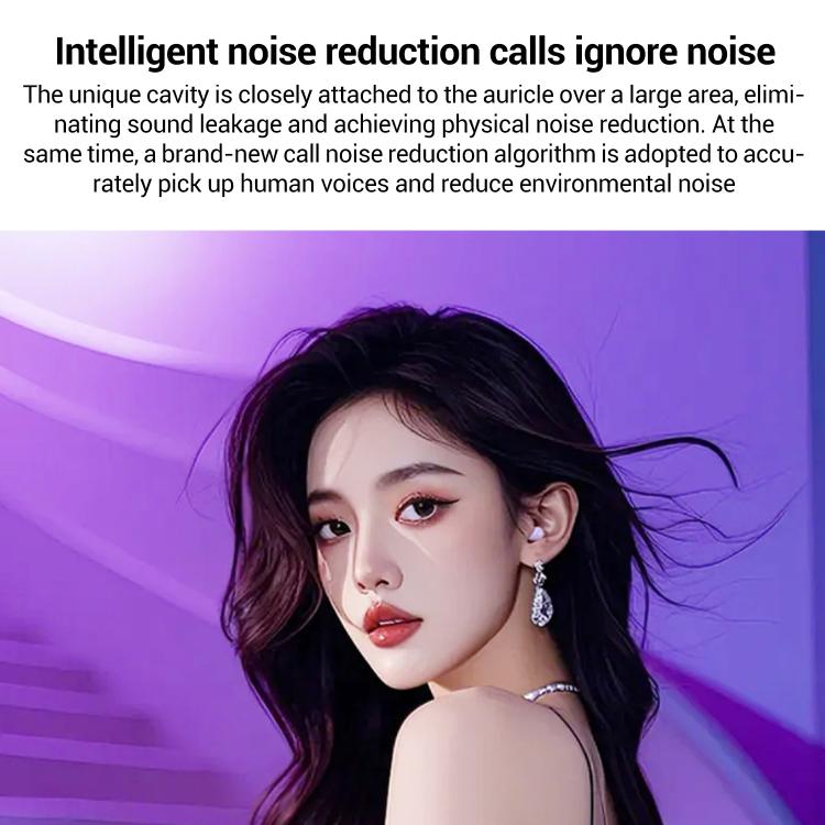SK32 Digital Display Sleep Noise Reduction Ultra-Mini In-Ear Bluetooth Earphones