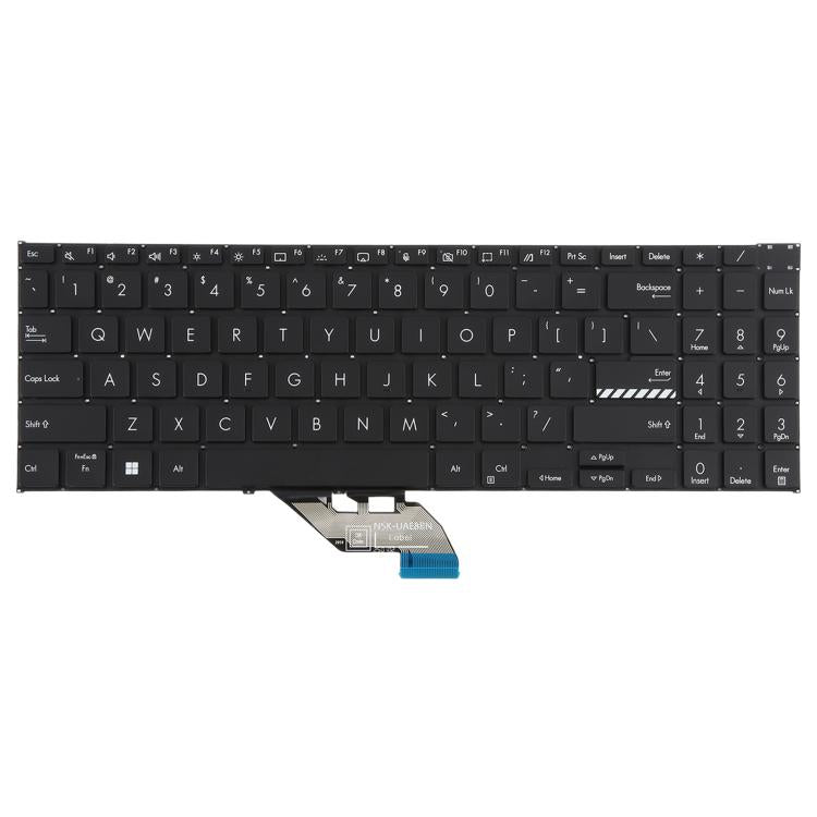 For ASUS Vivobook S 16 Flip TP3604 TP3604VA TN3604 TN3604U US Version Laptop Keyboard - Black