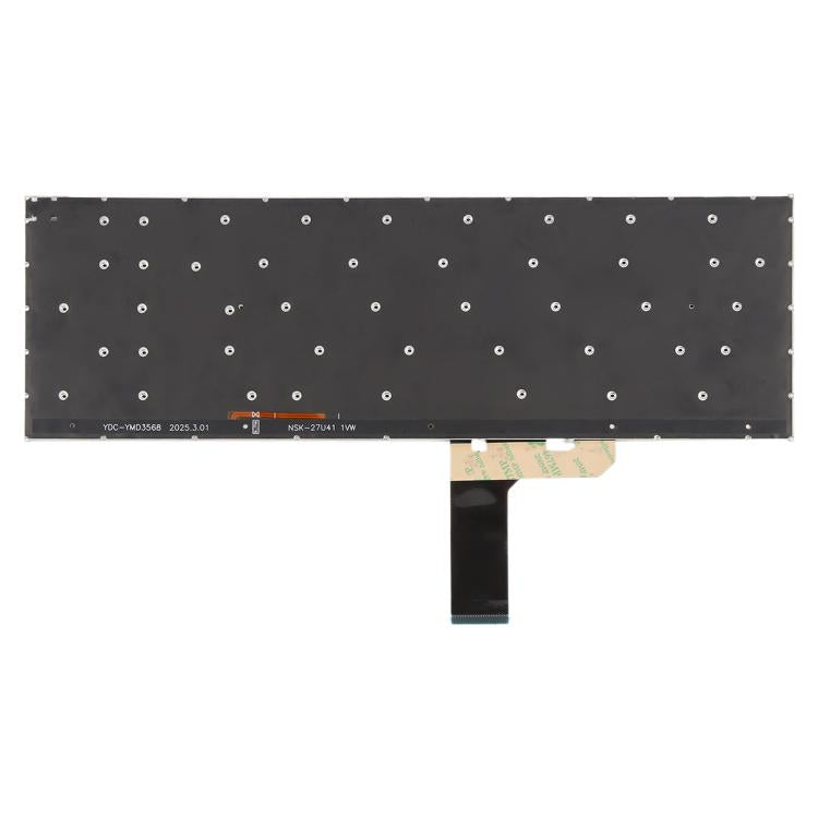 For ASUS Vivobook Pro 16 K6502 K6602 ZC ZE US Version Backlit Laptop Keyboard - Silver