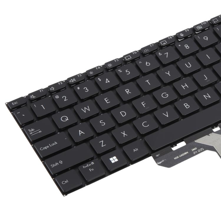 For ASUS Vivobook Pro 16 K6502 K6602 ZC ZE US Version Laptop Keyboard - Black