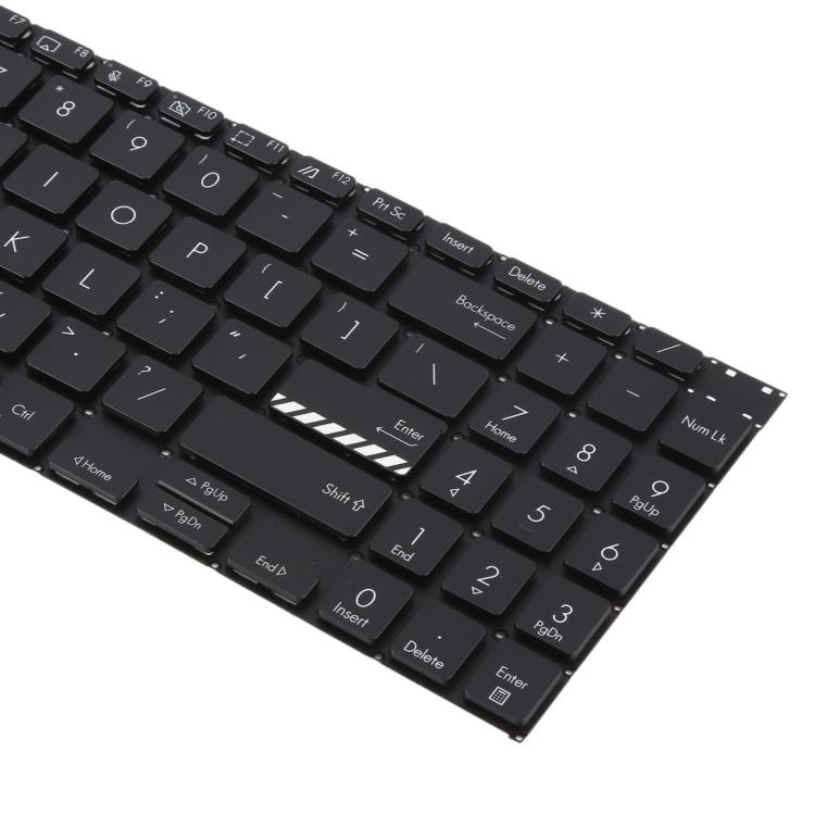 For ASUS Vivobook Pro 16 K6502 K6602 ZC ZE US Version Laptop Keyboard - Black