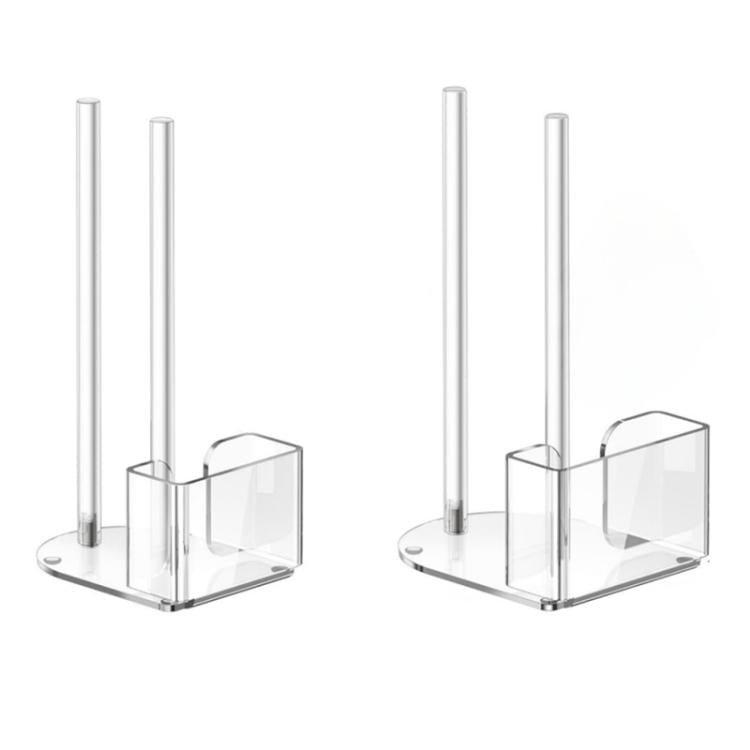 Transparent Acrylic Mason Jar Lid Storage Rack, Specification:70mm and 86mm 2pcs/Pack