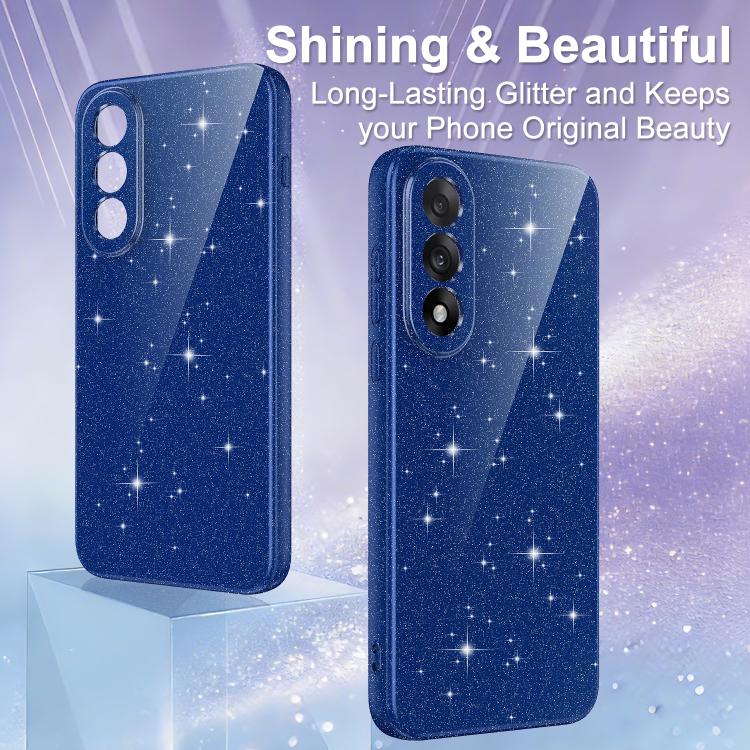 For OnePlus Nord 5 / Ace 5 Ultra 5G Fine Hole Glossy Glitter Magnetic TPU Phone Case with Same Color Hand Strap