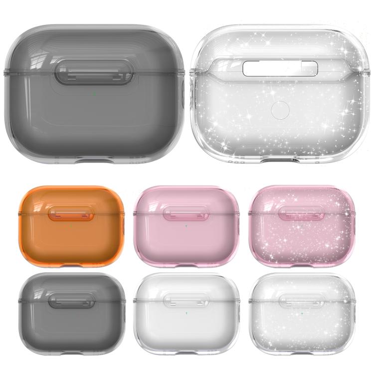 For AirPods Pro 2 Clear Lock Wireless Earphone Shockproof Protective Case