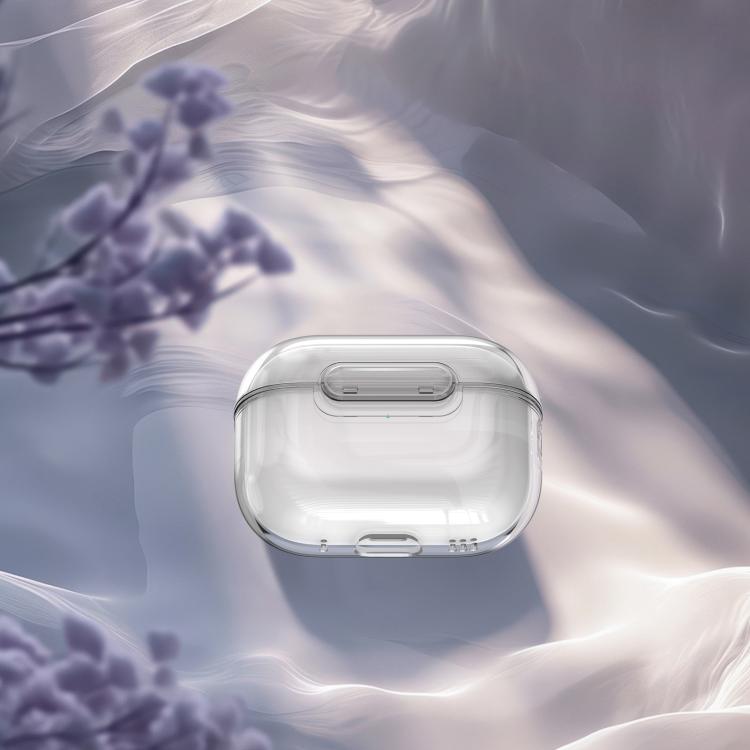 For AirPods Pro 3 Clear Lock Wireless Earphone Shockproof Protective Case
