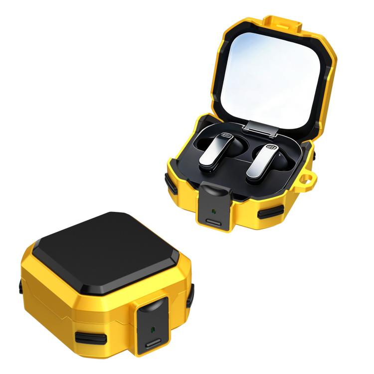 For Samsung Galaxy Buds 4 / 4 Pro Thunder Armor Anti-fall Earphones Protective Cover with Switch