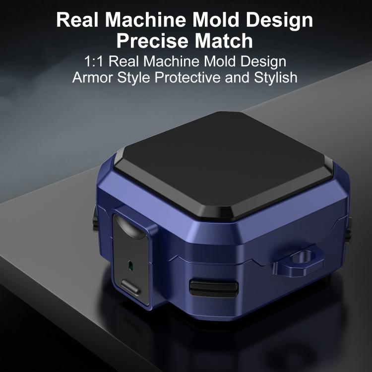 For Samsung Galaxy Buds 4 / 4 Pro Thunder Armor Anti-fall Earphones Protective Cover with Switch