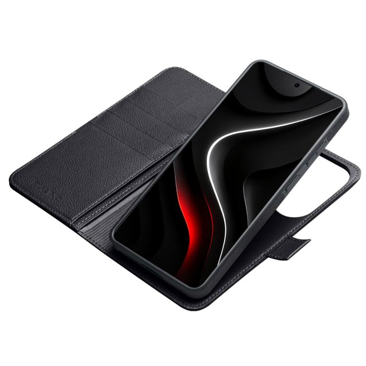 For Samsung Galaxy S26 Ultra 5G QIALINO Classics 3rd Genuine Leather Phone Case
